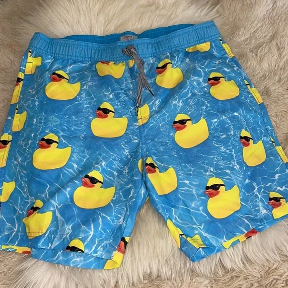 Sold 😊Trinity Ducky Hot Tub swim trunk Shorts - Picture 2 of 6